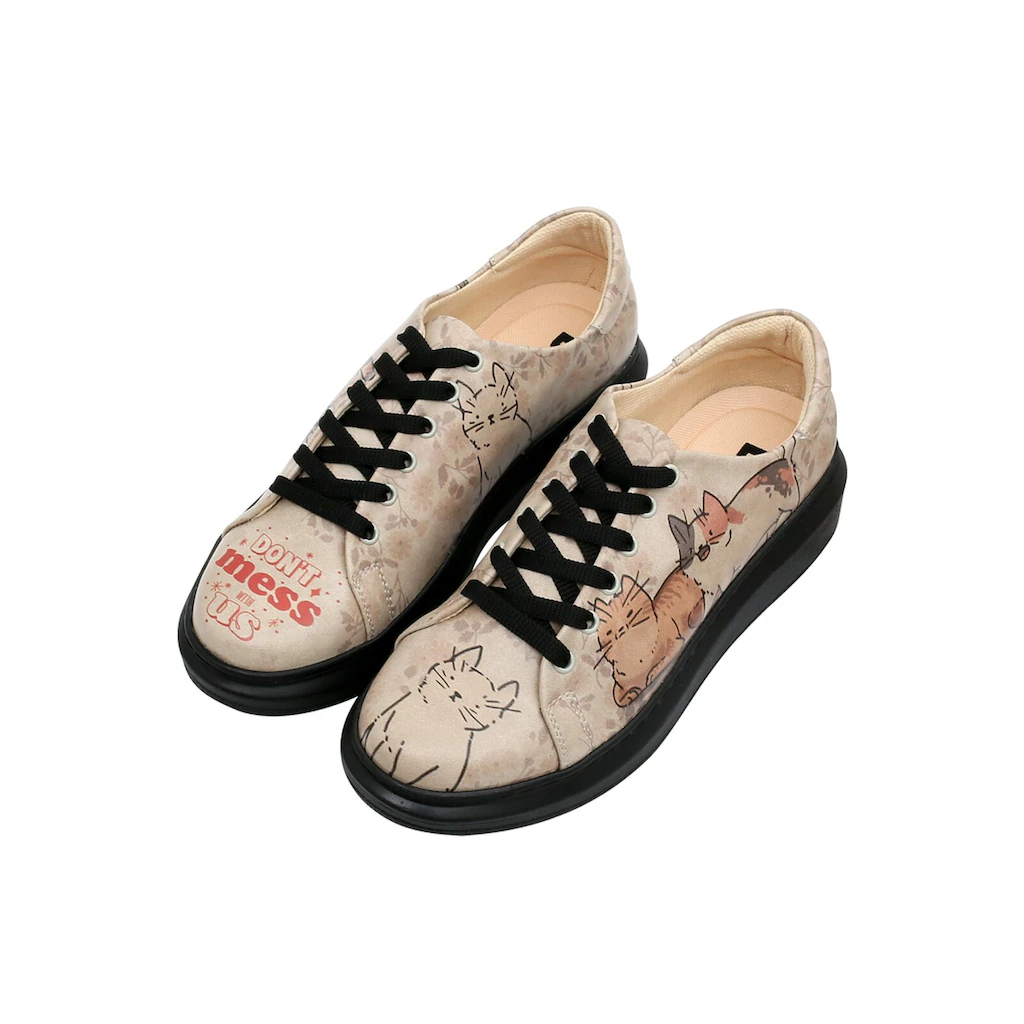 DOGO Plateausneaker »Damen Myra Trouble Makers Vegan Damen Sneaker / Female« Vegan Auf Raten