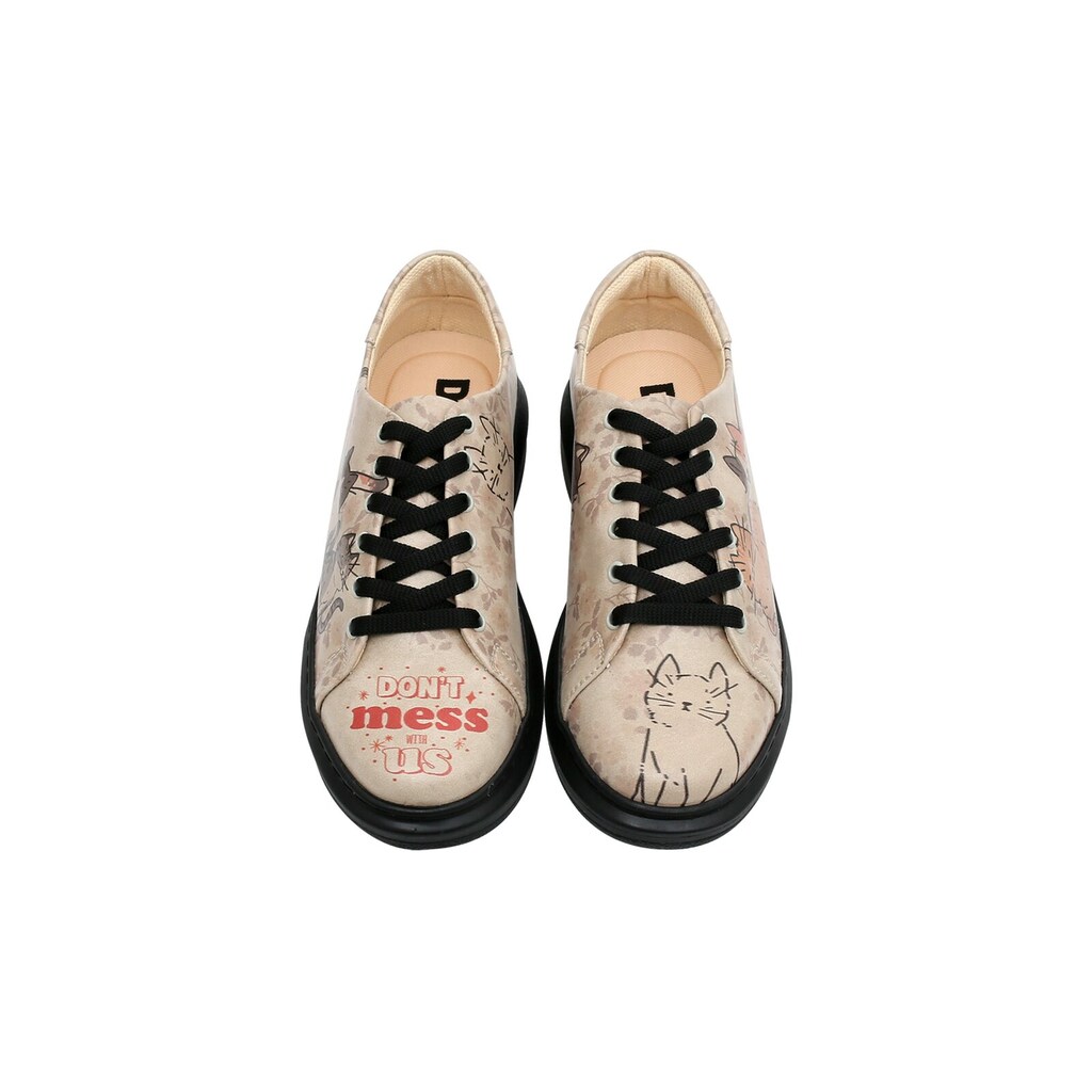 DOGO Plateausneaker »Damen Myra Trouble Makers Vegan Damen Sneaker / Female« Vegan Auf Raten