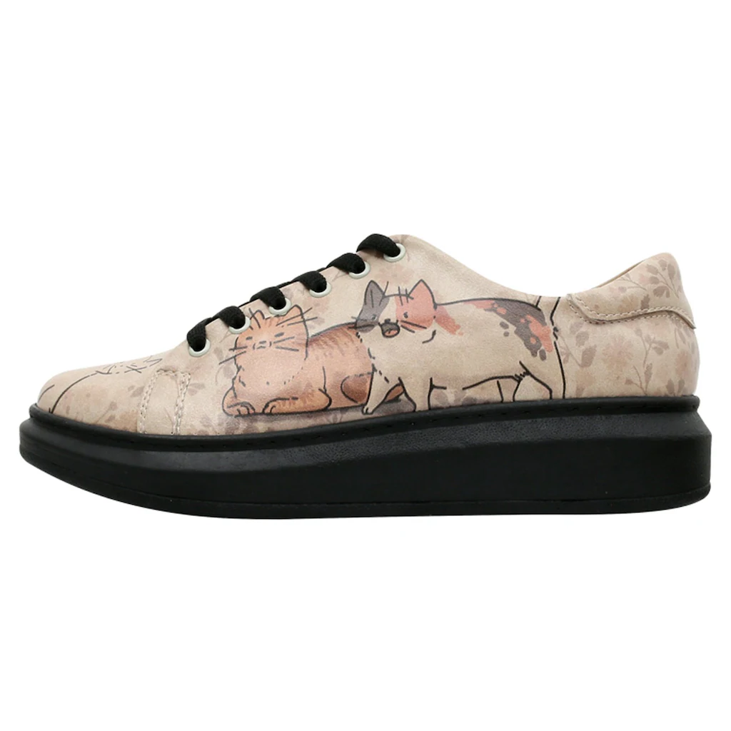 DOGO Plateausneaker »Damen Myra Trouble Makers Vegan Damen Sneaker / Female« Vegan auf Raten