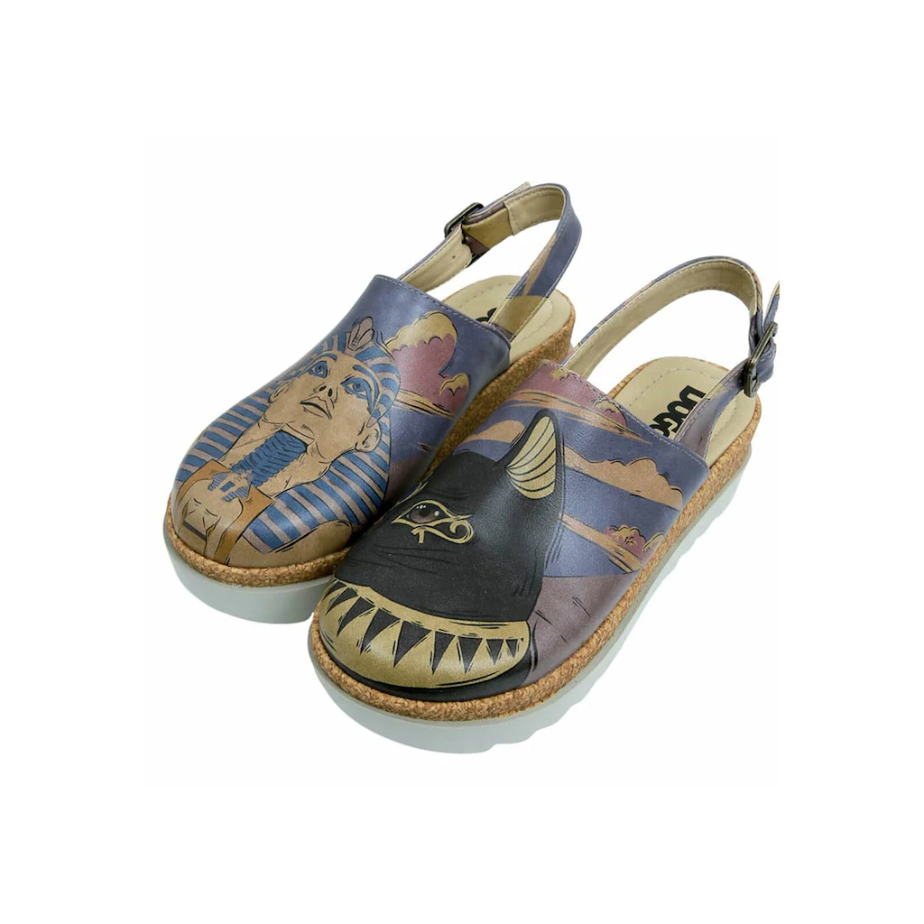 DOGO Sandale »Damen Akita Ancient Egypt Vegan Damen Sandalen/ Sandaletten /« Vegan Kaufen
