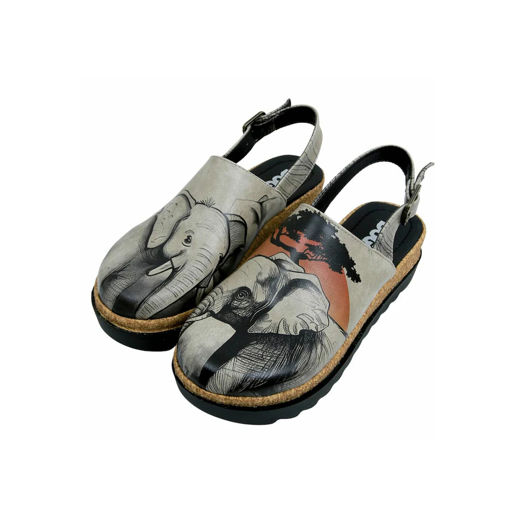 DOGO Sandale »Damen Akita Sunset Animals Vegan Damen Sandalen/ Sandaletten /« Vegan ▷ Für
