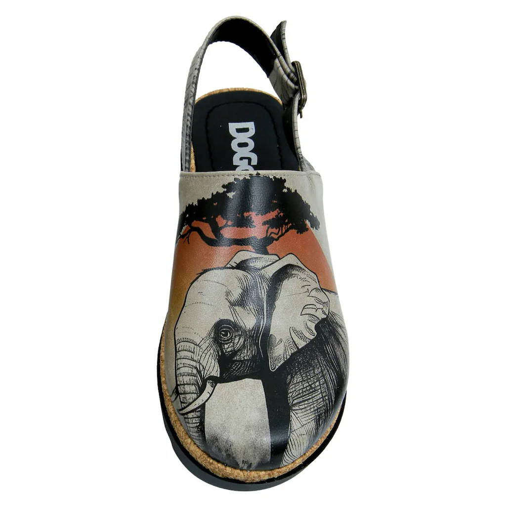 DOGO Sandale »Damen Akita Sunset Animals Vegan Damen Sandalen/ Sandaletten /« Vegan ▷ Für