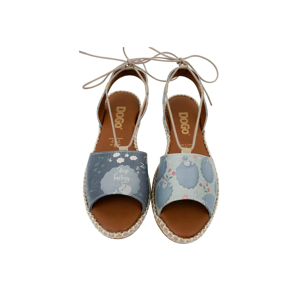 DOGO Sandale »Damen Hazel Sleep Factory Vegan Damen Sandalen/ Sandaletten /« Vegan