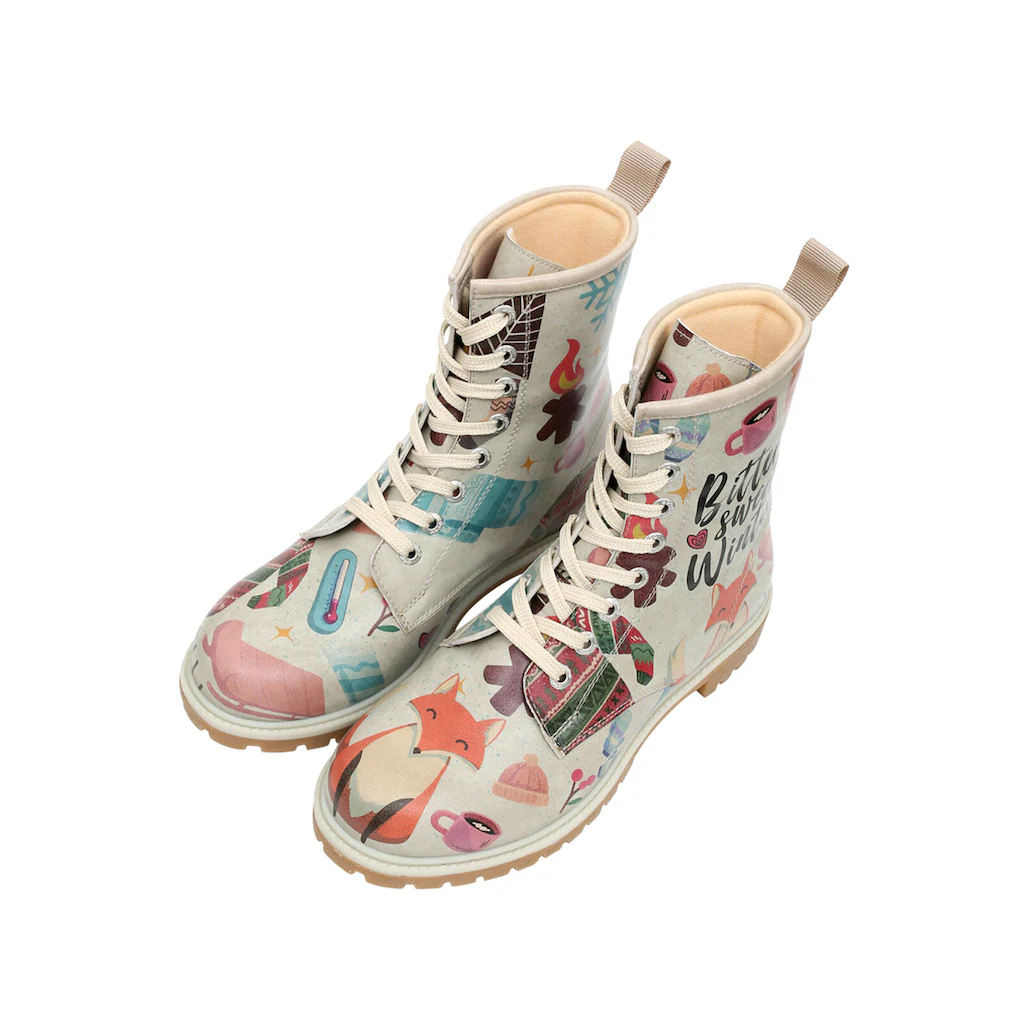 DOGO Schnürboots »Damen Boots Bitter Sweet Winter Vegan Damen Boots / Female« Vegan Kaufen