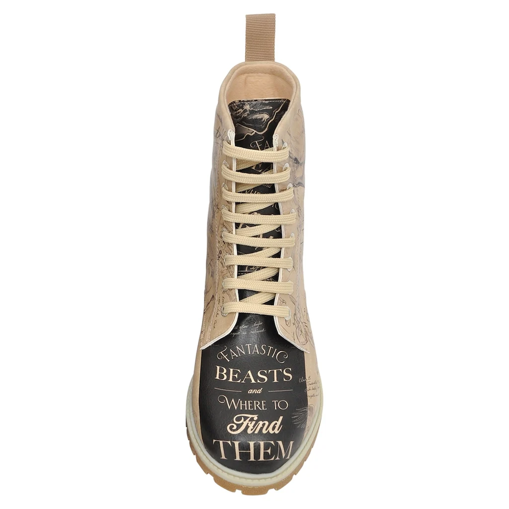 DOGO Schnürboots »Damen Boots I Want To Be A Wizard Fantastic Beasts Vegan Damen B« Vegan ▷ für