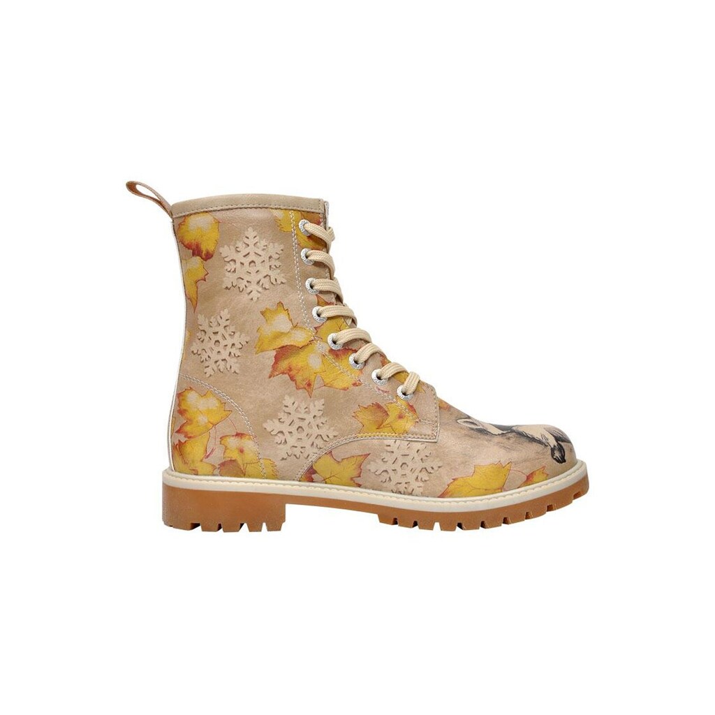 DOGO Schnürboots »Damen Boots Raccoon Vegan Damen Boots / Female« Vegan Kaufen