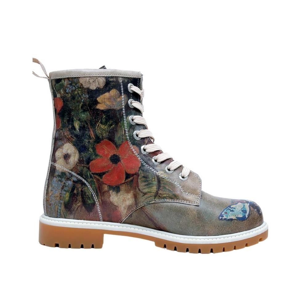 DOGO Schnürboots »Damen Boots Still Life Butterflies Vegan Damen Boots / Female« Vegan Online Bestellen