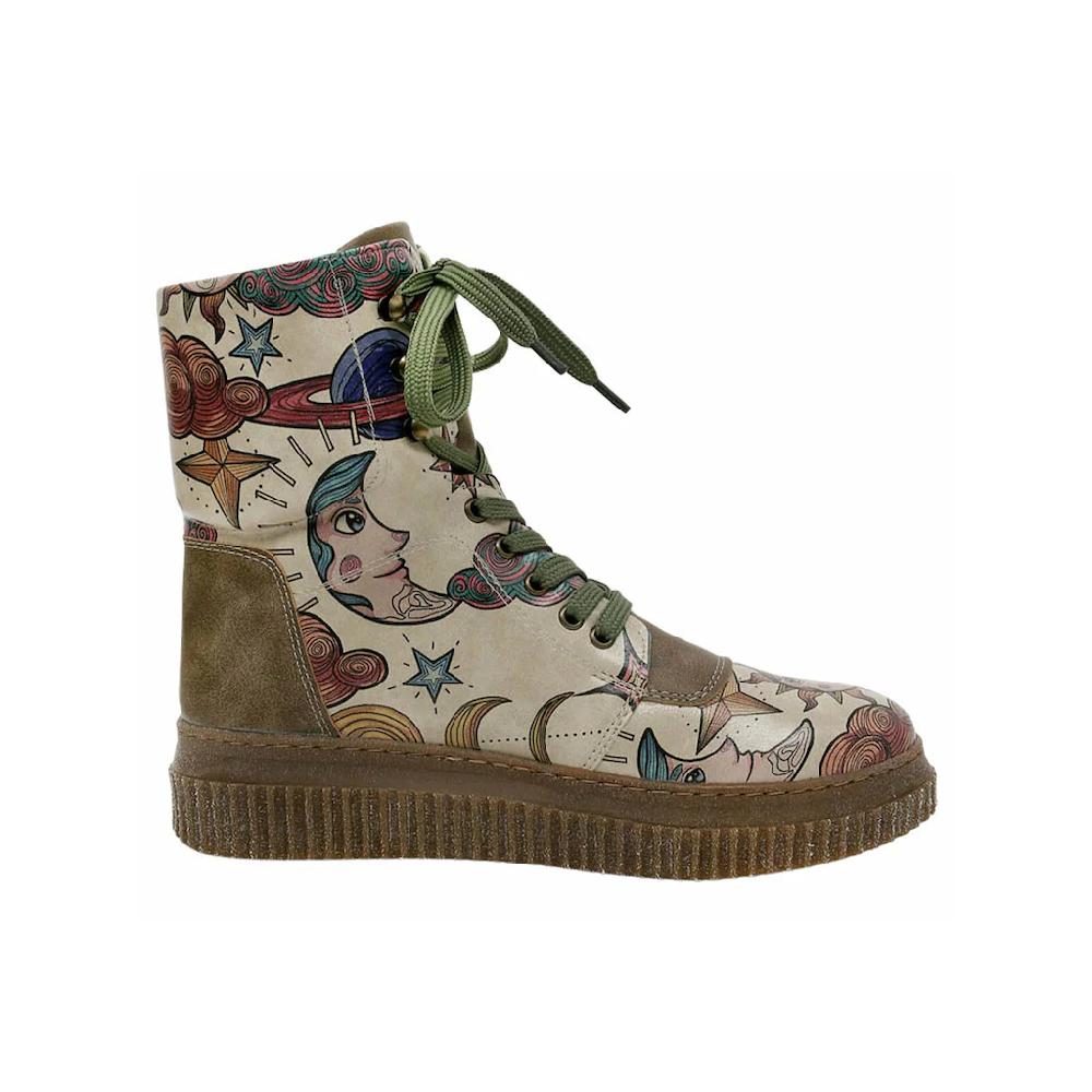 DOGO Schnürboots »Damen Future Boots Dreams For Dreamers Vegan Damen Boots /« Vegan Kaufen