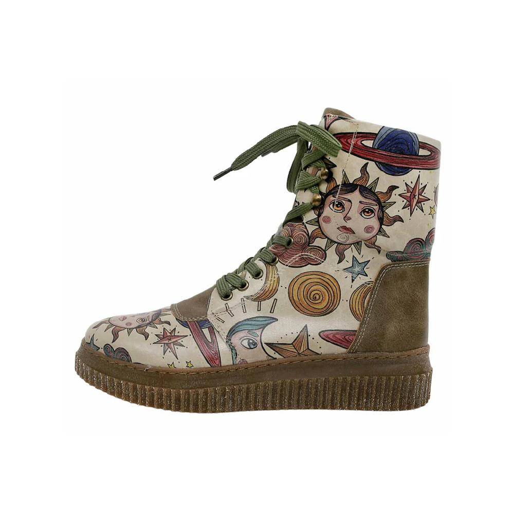DOGO Schnürboots »Damen Future Boots Dreams For Dreamers Vegan Damen Boots /« Vegan Kaufen