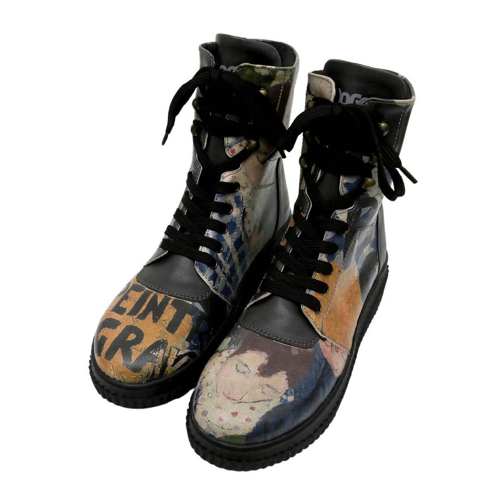 DOGO Schnürboots »Damen Future Boots Les Peintres Vegan Damen Boots / Female« Vegan Kaufen