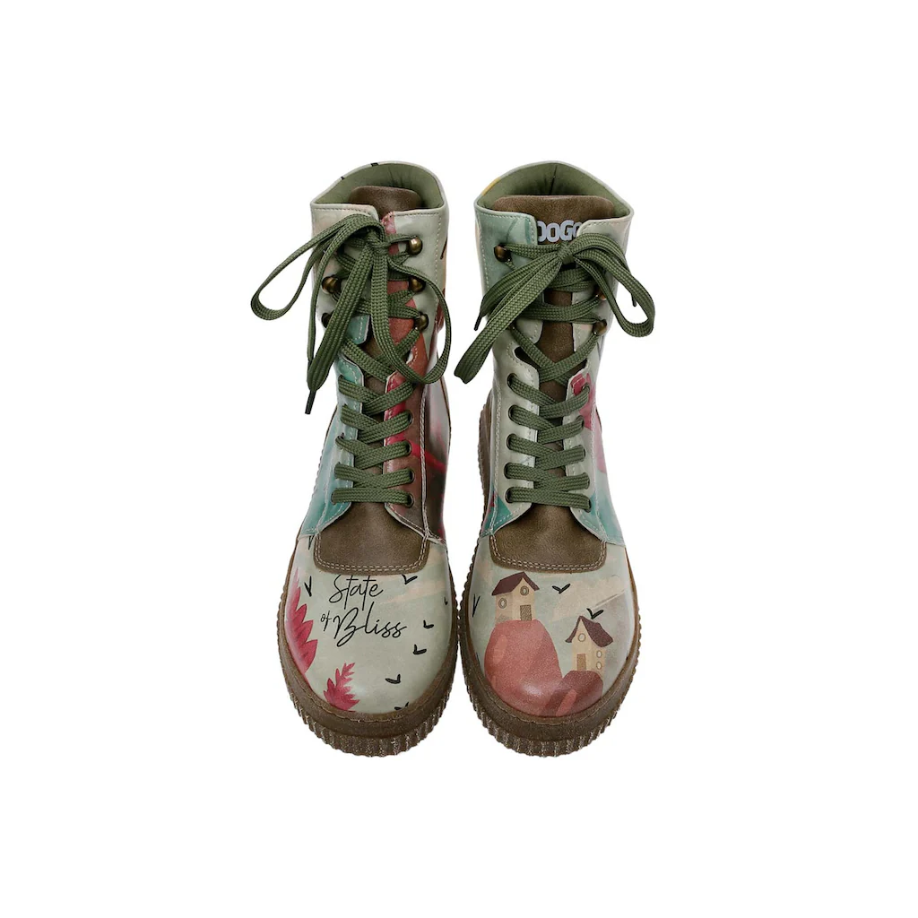DOGO Schnürboots »Damen Future Boots State Of Bliss Vegan Damen Boots / Female« Vegan Online Bestellen