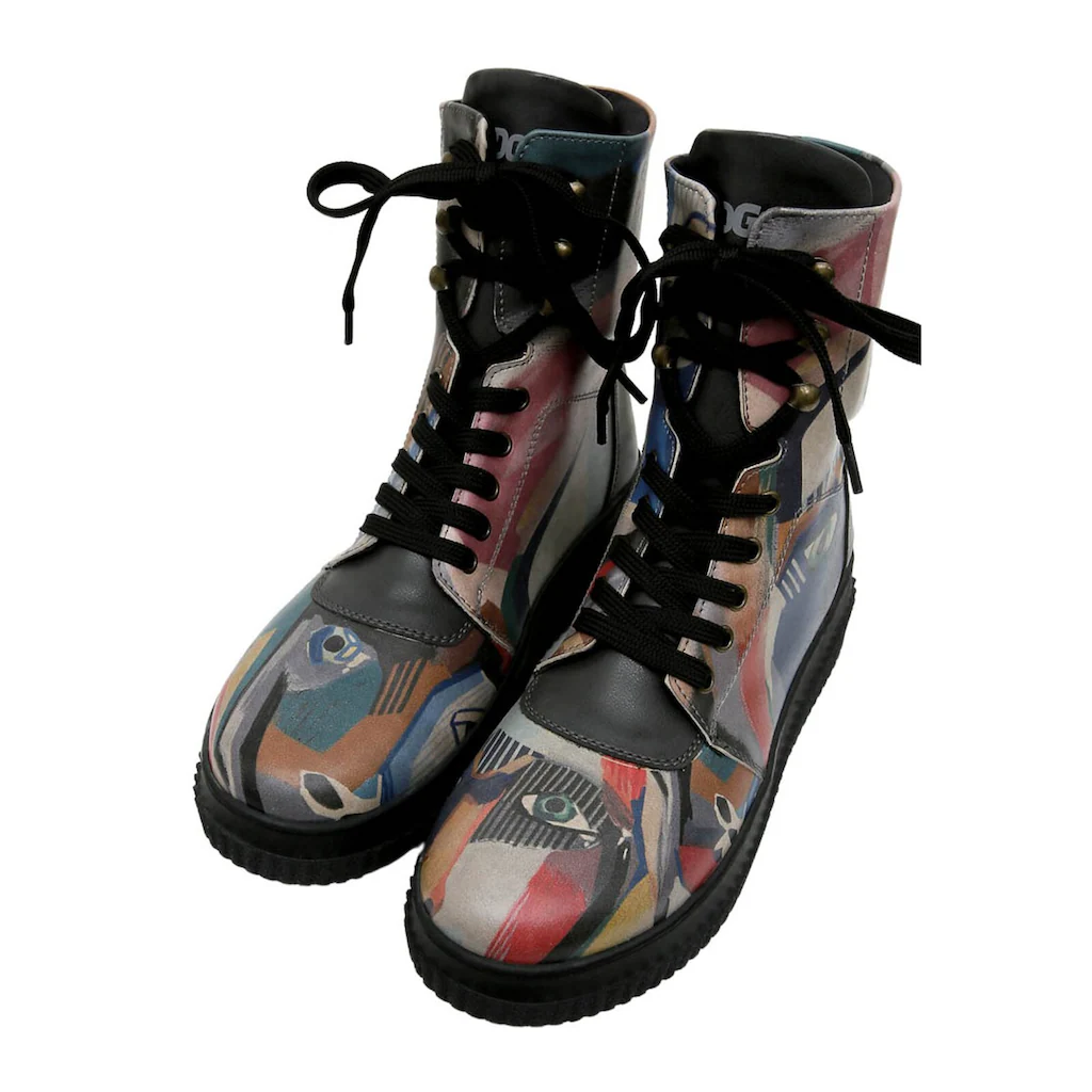 DOGO Schnürboots »Damen Future Boots You Are Never Alone Vegan Damen Boots /« Vegan ▷ Für