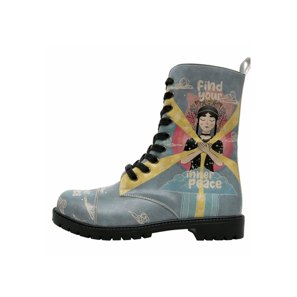 DOGO Schnürboots »Damen Zipsy Find Your Inner Peace Vegan Damen Stiefel / Female« Vegan online bestellen