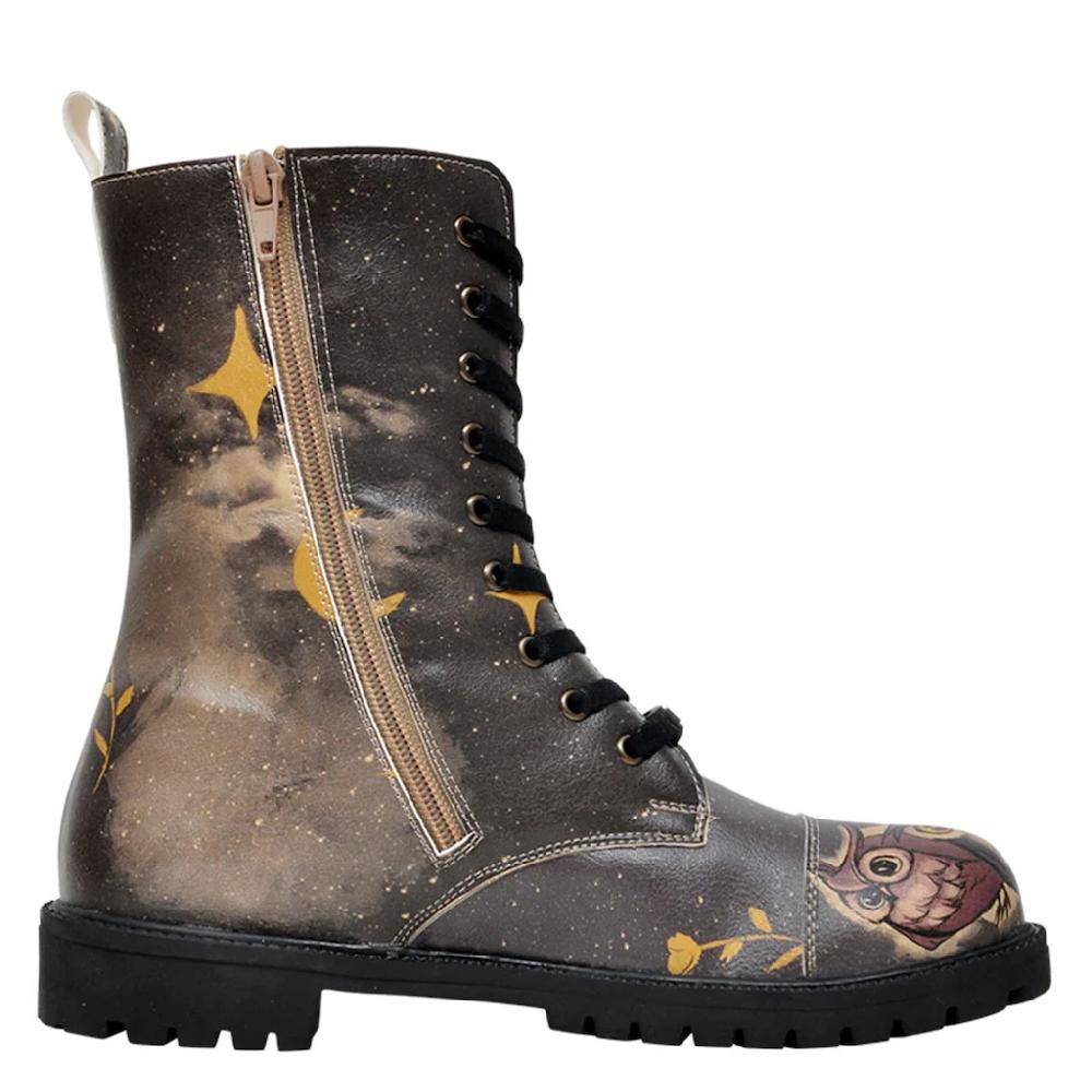 DOGO Schnürboots »Damen Zipsy Owls Family Vegan Damen Stiefel / Female« Vegan ▷ Für