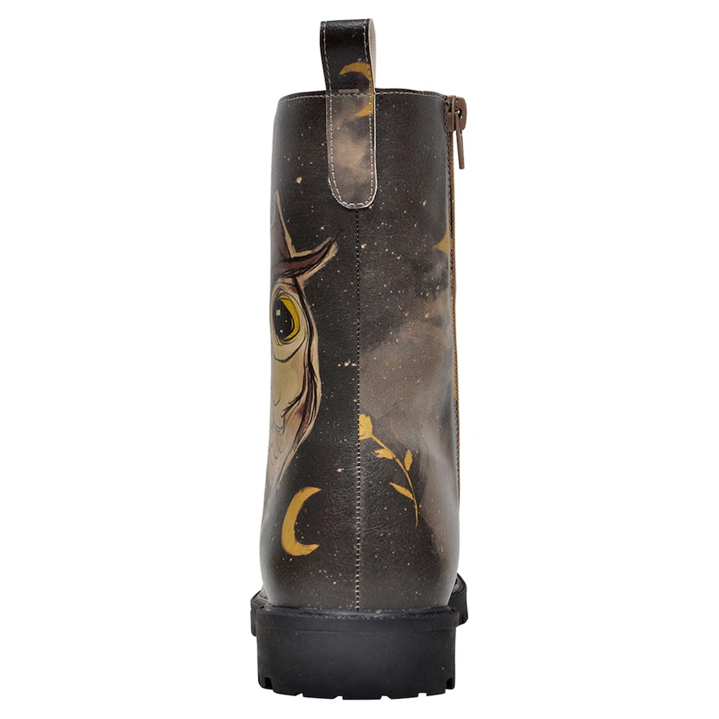 DOGO Schnürboots »Damen Zipsy Owls Family Vegan Damen Stiefel / Female« Vegan ▷ Für
