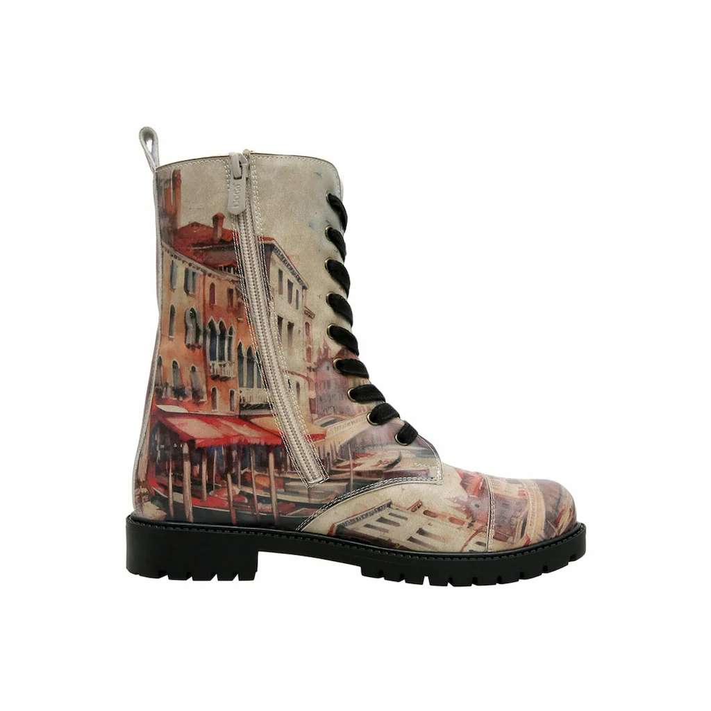 DOGO Schnürboots »Damen Zipsy Venice Vegan Damen Stiefel / Female« Vegan Online Bestellen