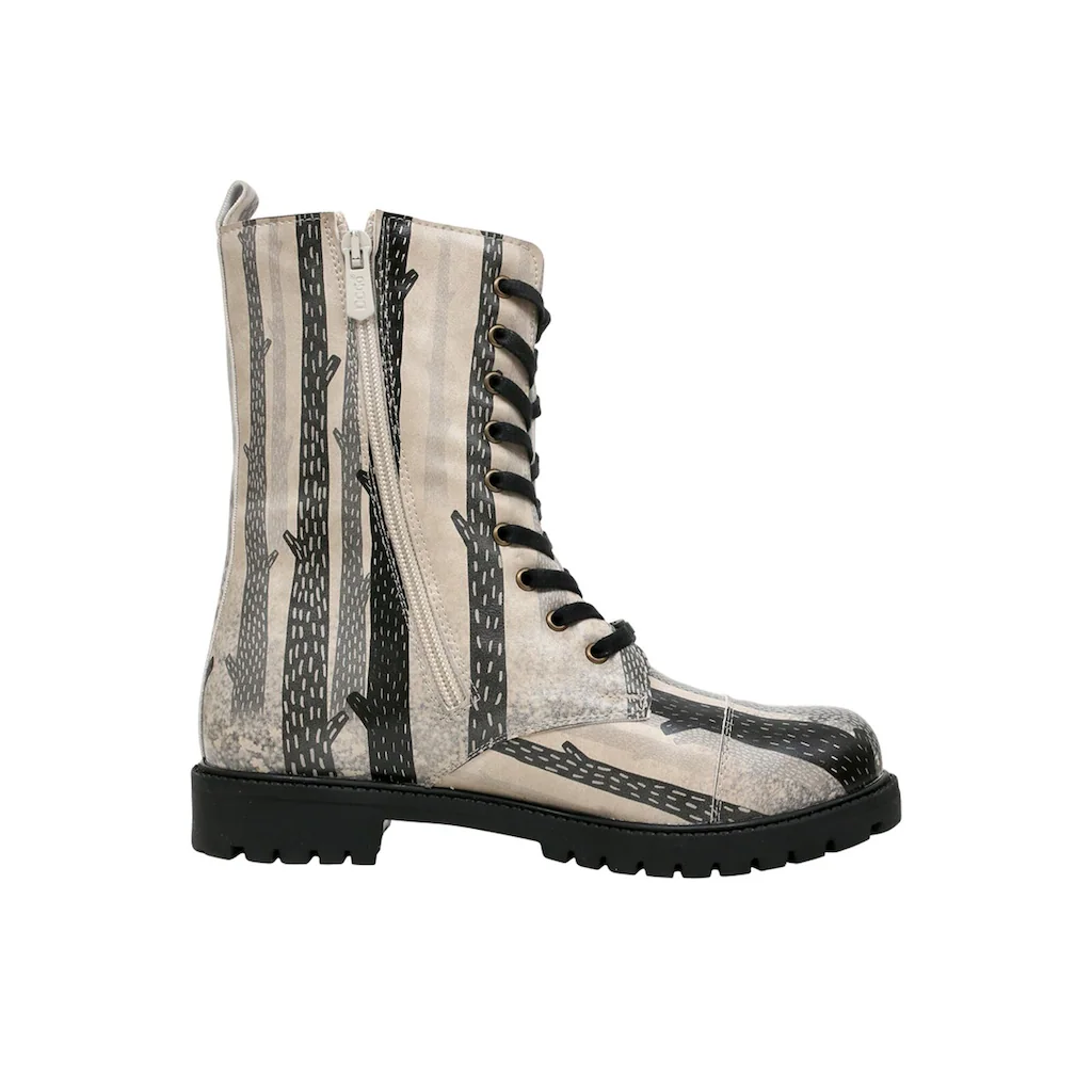 DOGO Schnürboots »Damen Zipsy You Are The Colour Of My Life Vegan Damen Stiefel /« Vegan Online Kaufen