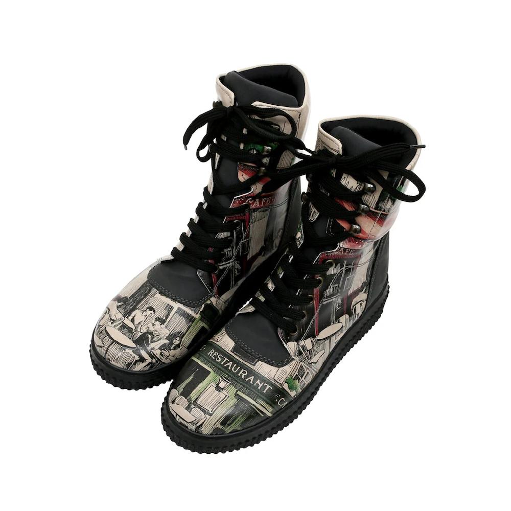 DOGO Schnürboots »La Vie Parisienne« Vegan Online Bestellen