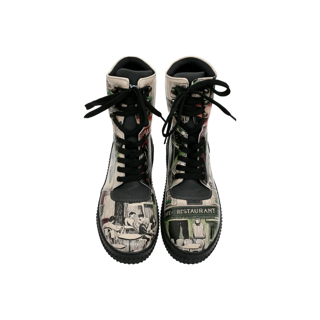 DOGO Schnürboots »La Vie Parisienne« Vegan Online Bestellen