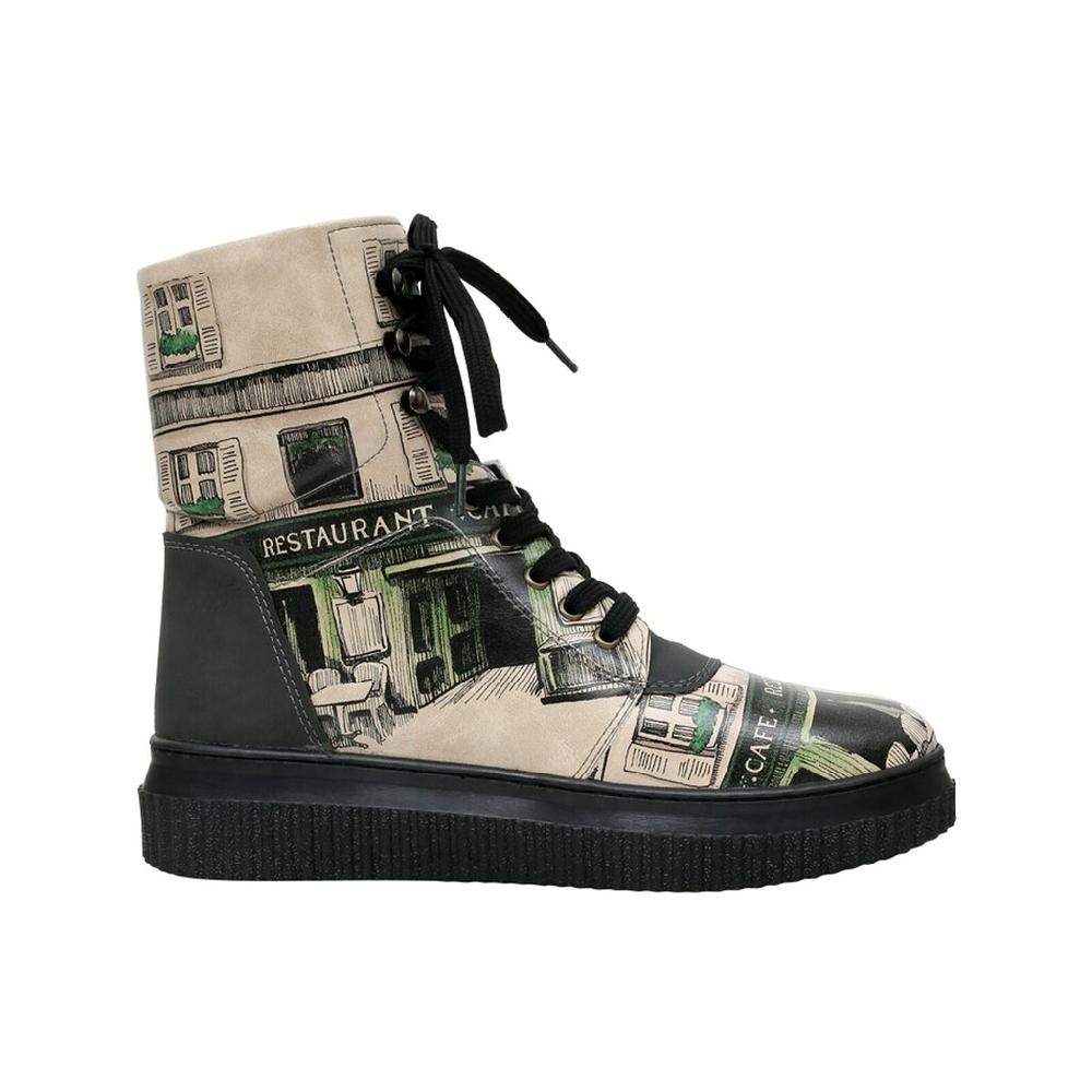 DOGO Schnürboots »La Vie Parisienne« Vegan Online Bestellen