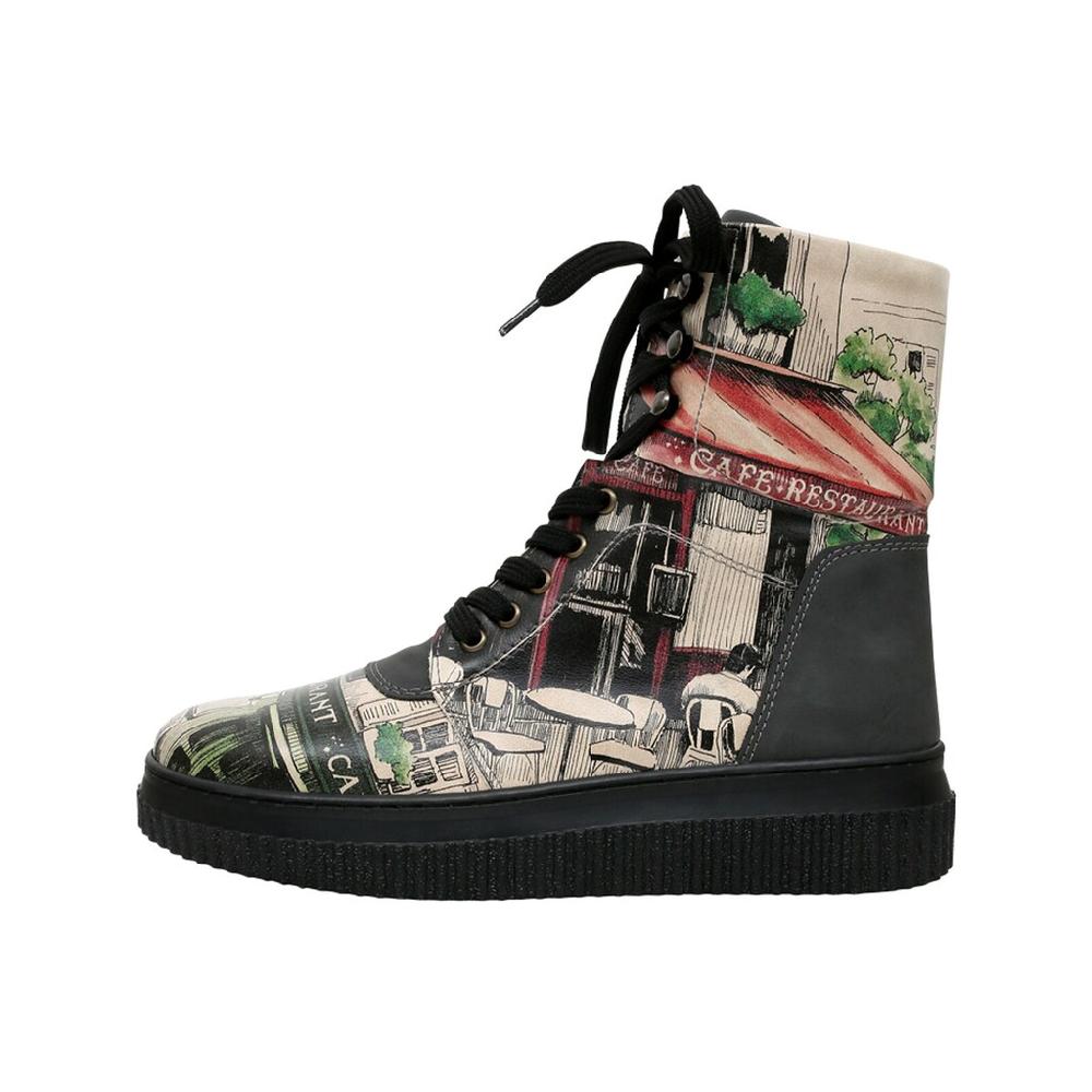 DOGO Schnürboots »La Vie Parisienne« Vegan online bestellen
