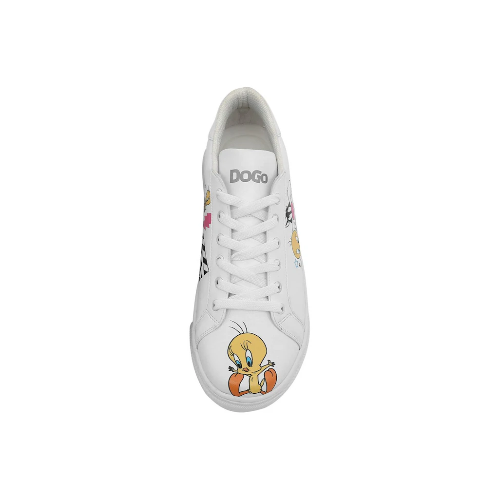 DOGO Sneaker »Damen Ace Sneakers Best Of Tweety And Sylvester Vegan Damen Snea« Vegan