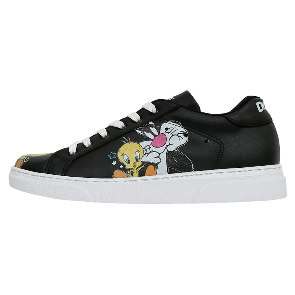 DOGO Sneaker »Damen Ace Sneakers Best Of Tweety And Sylvester Vegan Damen Snea« Vegan