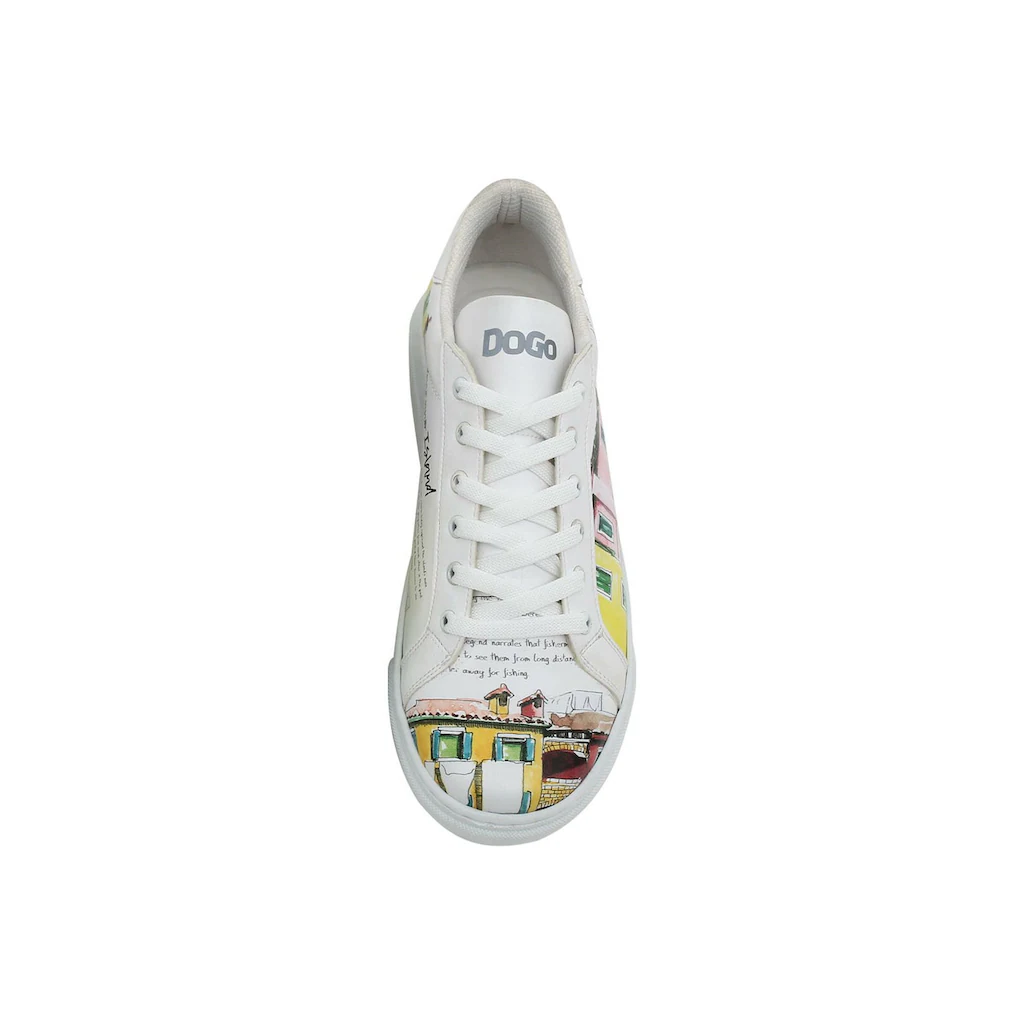 DOGO Sneaker »Damen Ace Sneakers Burano Island Vegan Damen Sneaker / Female« Vegan Online Bestellen