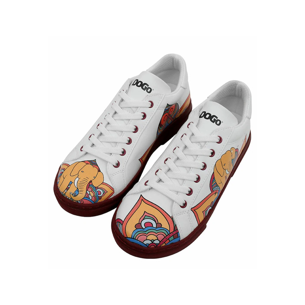 DOGO Sneaker »Damen Ace Sneakers India Vegan Damen Sneaker / Female« Vegan Auf Rechnung Kaufen