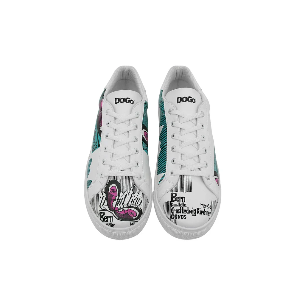 DOGO Sneaker »Damen Ace Sneakers Kunsthalle Vegan Damen Sneaker / Female« Vegan
