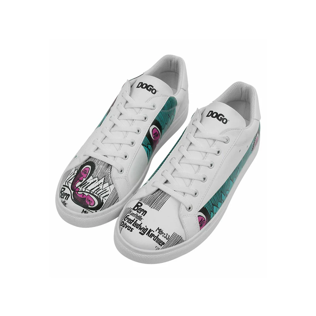 DOGO Sneaker »Damen Ace Sneakers Kunsthalle Vegan Damen Sneaker / Female« Vegan