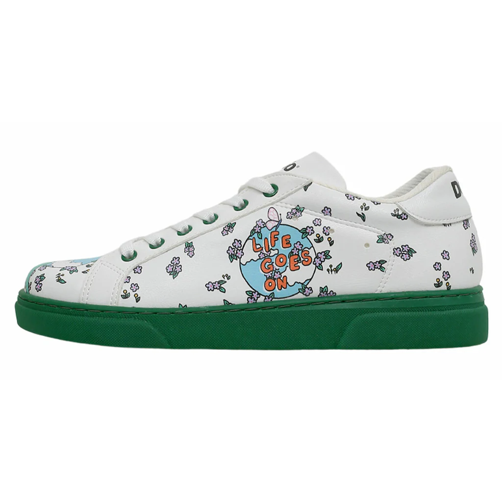 DOGO Sneaker »Damen Ace Sneakers Life Goes On Vegan Damen Sneaker / Female« Vegan