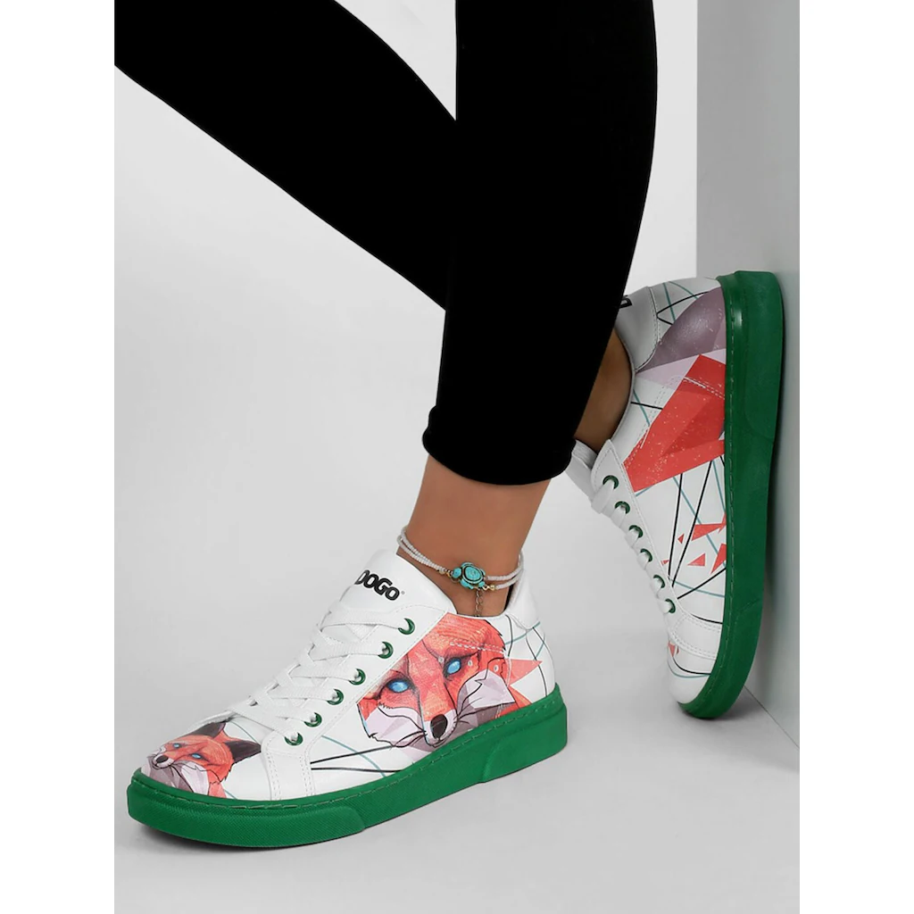 DOGO Sneaker »Damen Ace Sneakers Red Fox Vegan Damen Sneaker / Female« Vegan