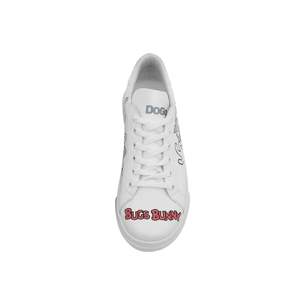 DOGO Sneaker »Damen Ace Sneakers What's Up Doc? Bugs Bunny Vegan Damen Sneaker« Vegan