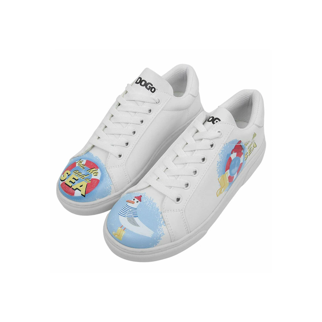 DOGO Sneaker »Damen Ace Sneakers You Me And The Sea Vegan Damen Sneaker /« Vegan