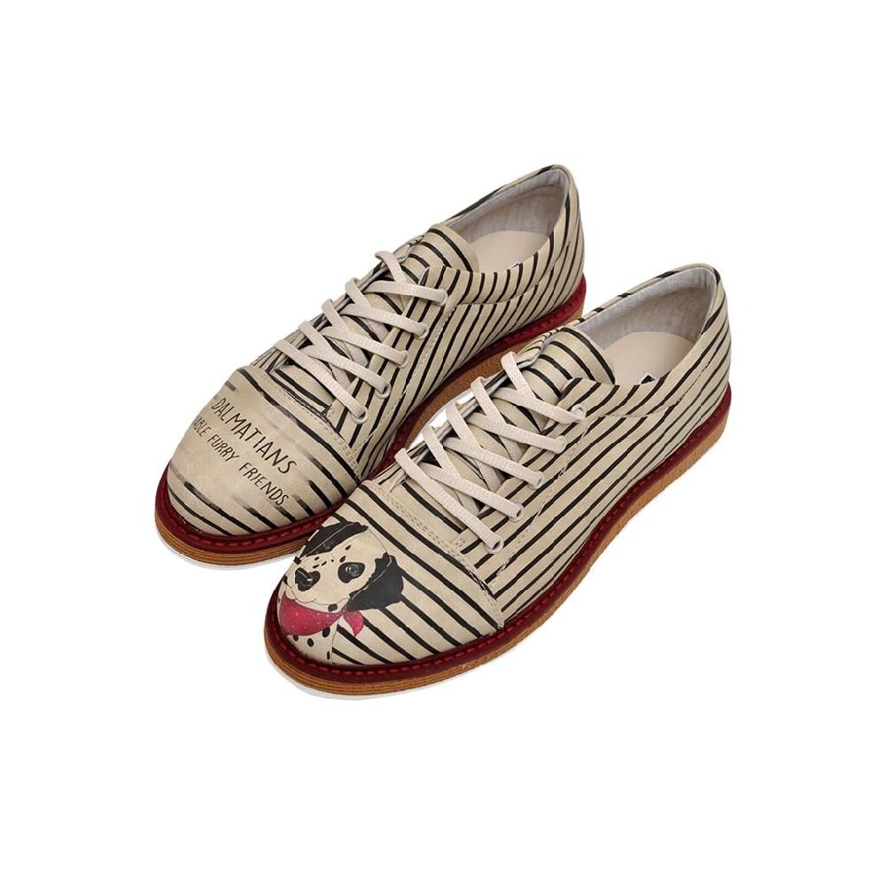 DOGO Sneaker »Damen Broke's Dalmatian Vegan Damen Schnürhalbschuhe / Female« Vegan Kaufen