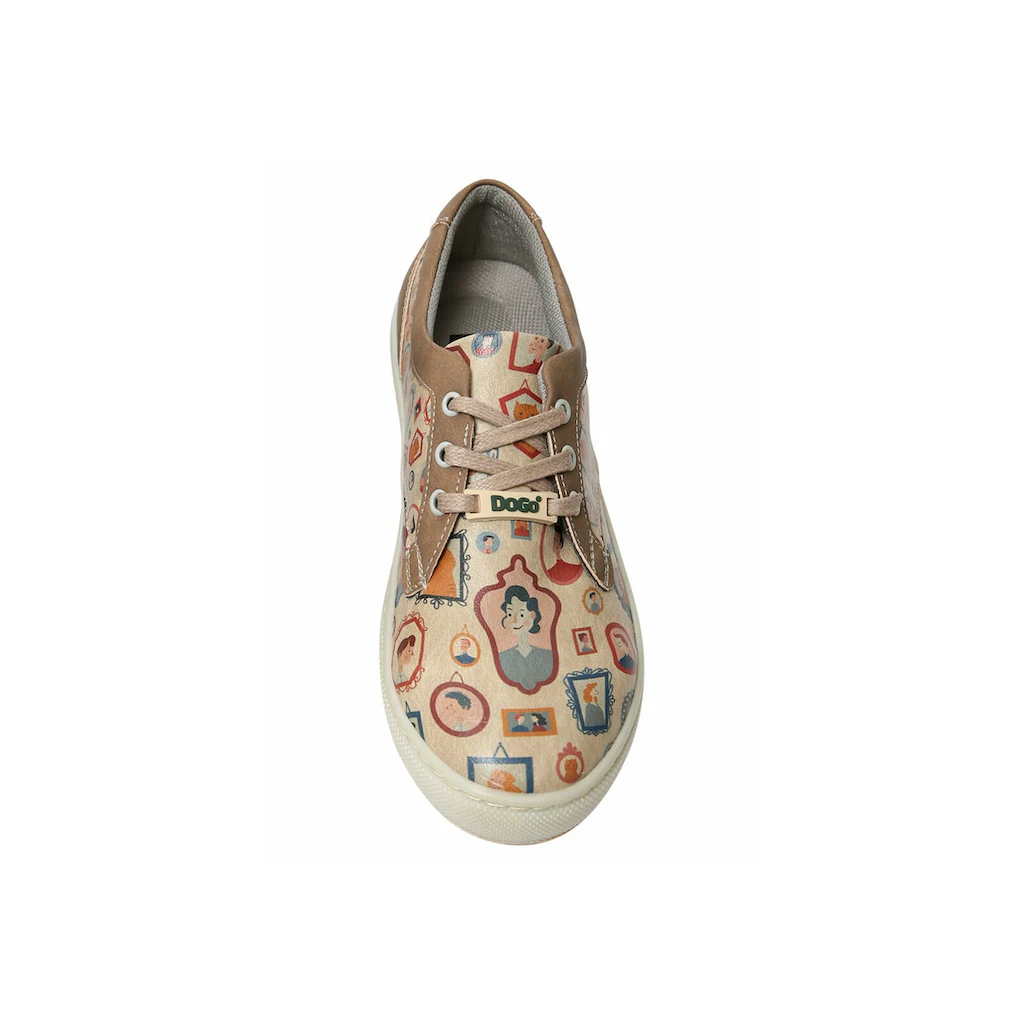 DOGO Sneaker »Damen Cord Best Memories Vegan Damen Sneaker / Female« Vegan