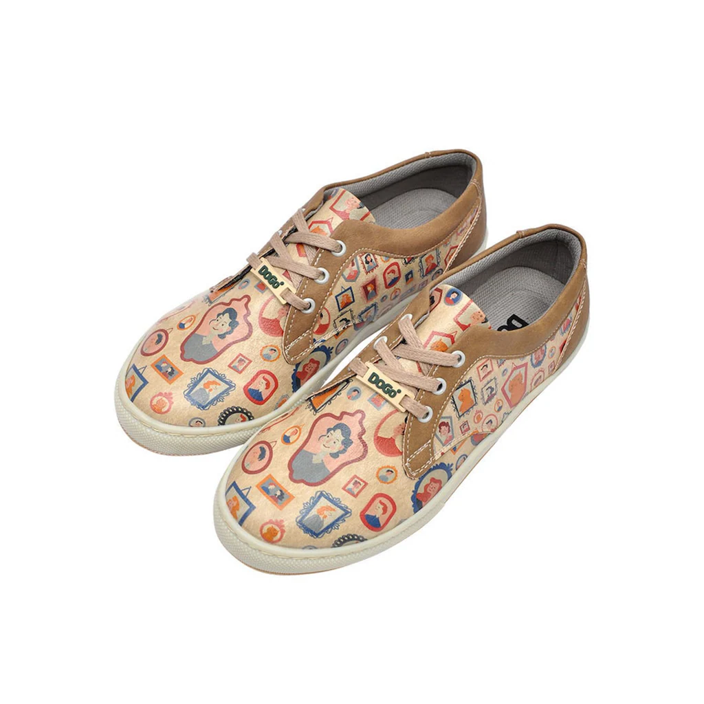 DOGO Sneaker »Damen Cord Best Memories Vegan Damen Sneaker / Female« Vegan