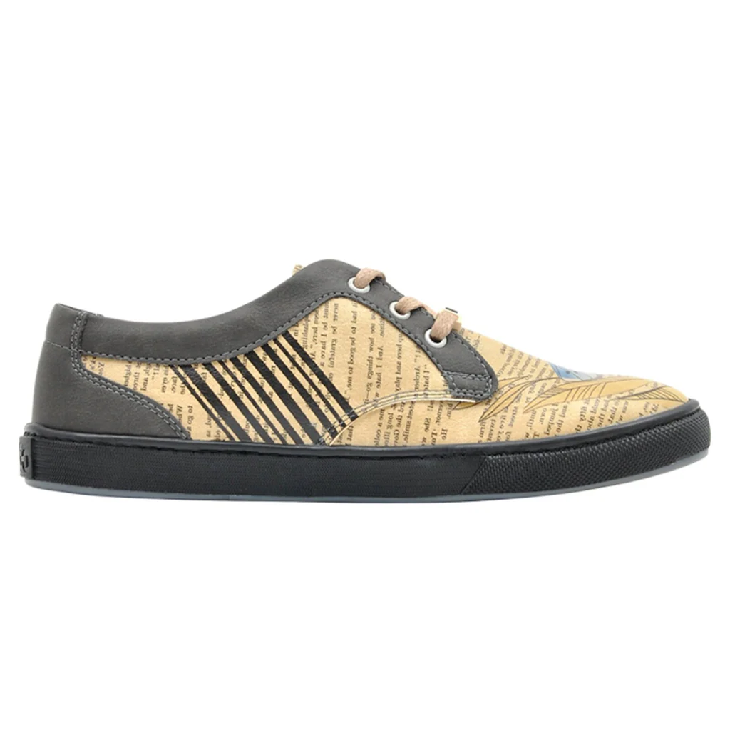 DOGO Sneaker »Damen Cord Butterfly Queen Vegan Damen Sneaker / Female« Vegan