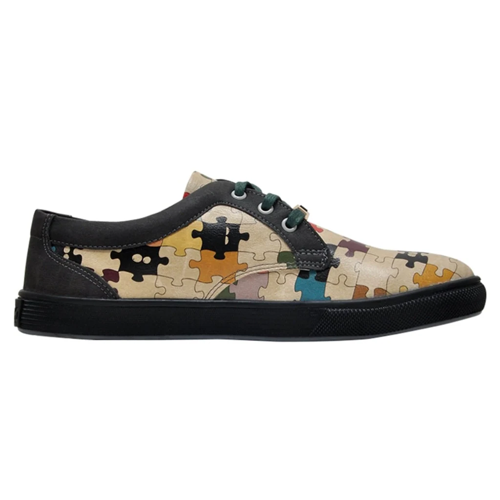 DOGO Sneaker »Damen Cord In The Puzzle Vegan Damen Sneaker / Female« Vegan