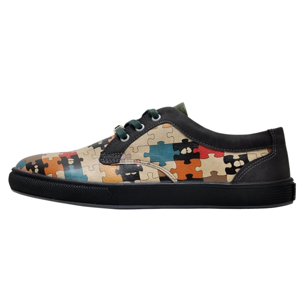 DOGO Sneaker »Damen Cord In The Puzzle Vegan Damen Sneaker / Female« Vegan