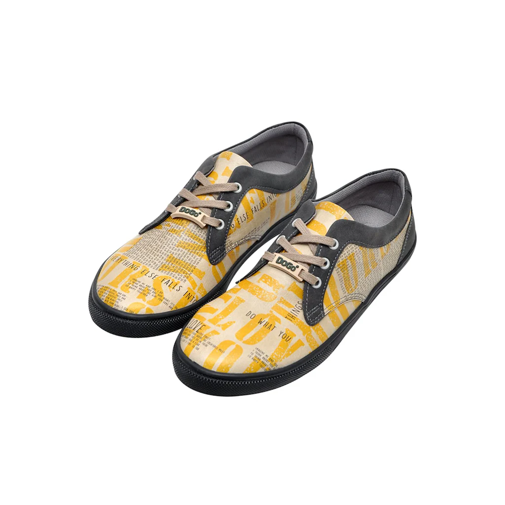 DOGO Sneaker »Damen Cord Love Yourself Vegan Damen Sneaker / Female« Vegan Auf Raten