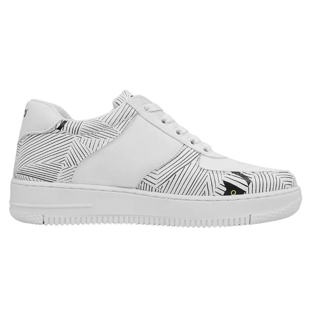 DOGO Sneaker »Damen Dice Sneakers Black Cats Only Vegan Damen Sneaker / Female« Vegan