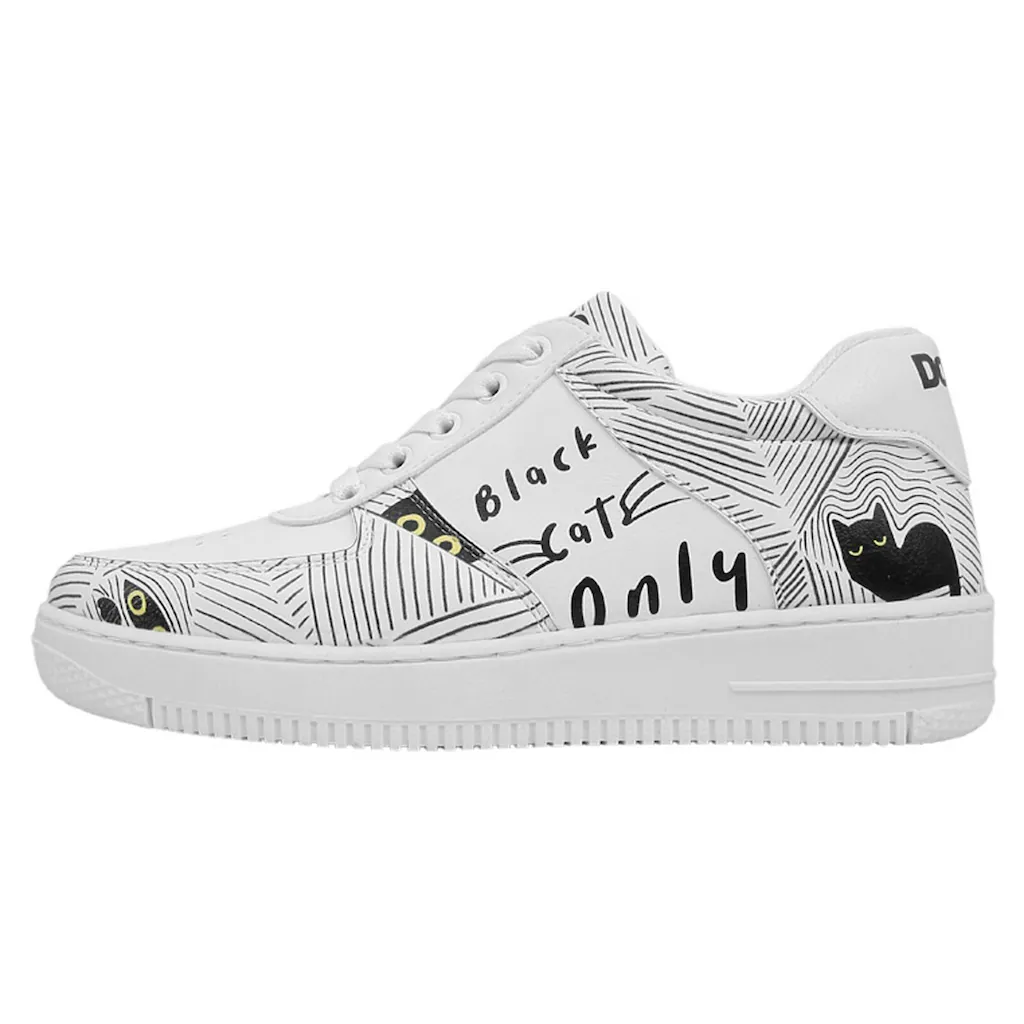 DOGO Sneaker »Damen Dice Sneakers Black Cats Only Vegan Damen Sneaker / Female« Vegan