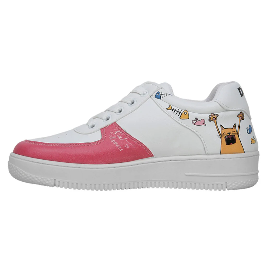 DOGO Sneaker »Damen Dice Sneakers Cat Lovers Vegan Damen Sneaker / Female« Vegan