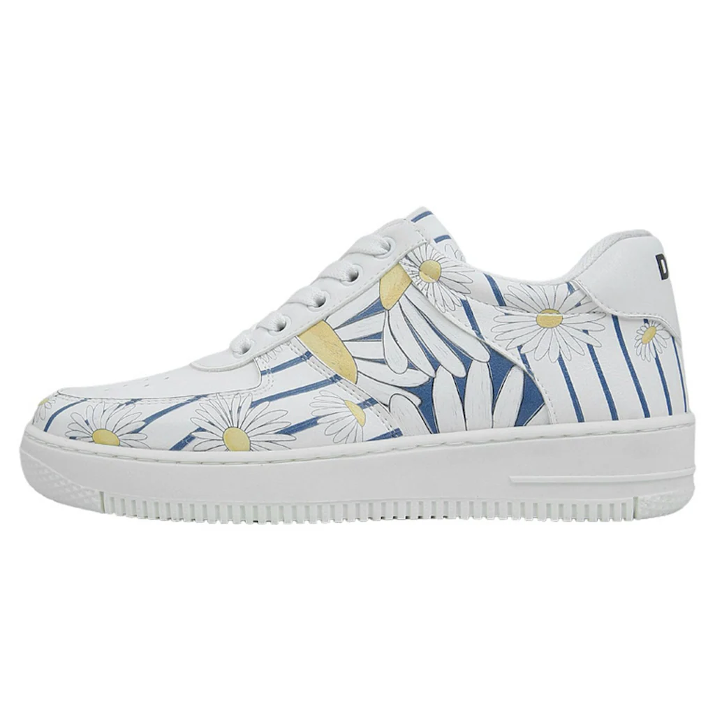 DOGO Sneaker »Damen Dice Sneakers Daisy Stripes Vegan Damen Sneaker / Female« Vegan