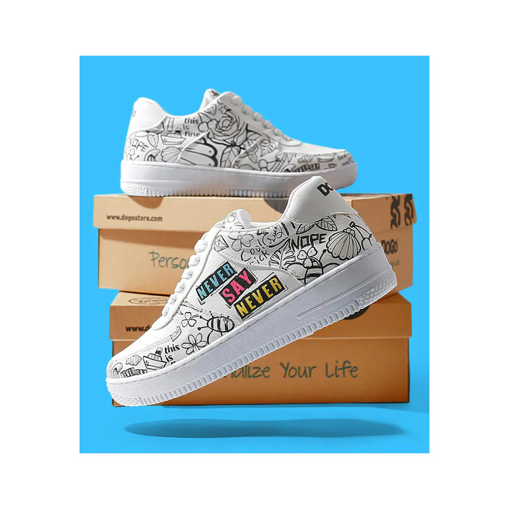 DOGO Sneaker »Damen Dice Sneakers Never Say Never Vegan Damen Sneaker / Female« Vegan Online Kaufen
