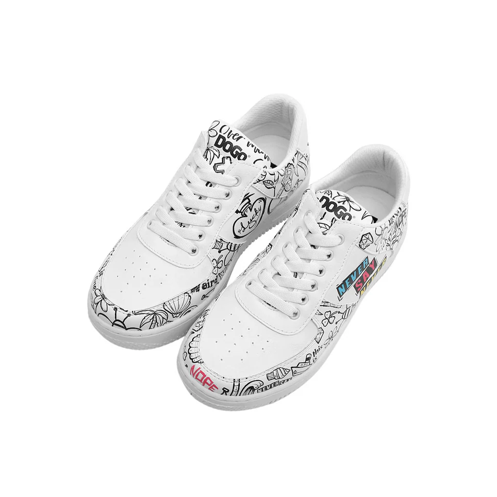 DOGO Sneaker »Damen Dice Sneakers Never Say Never Vegan Damen Sneaker / Female« Vegan Online Kaufen