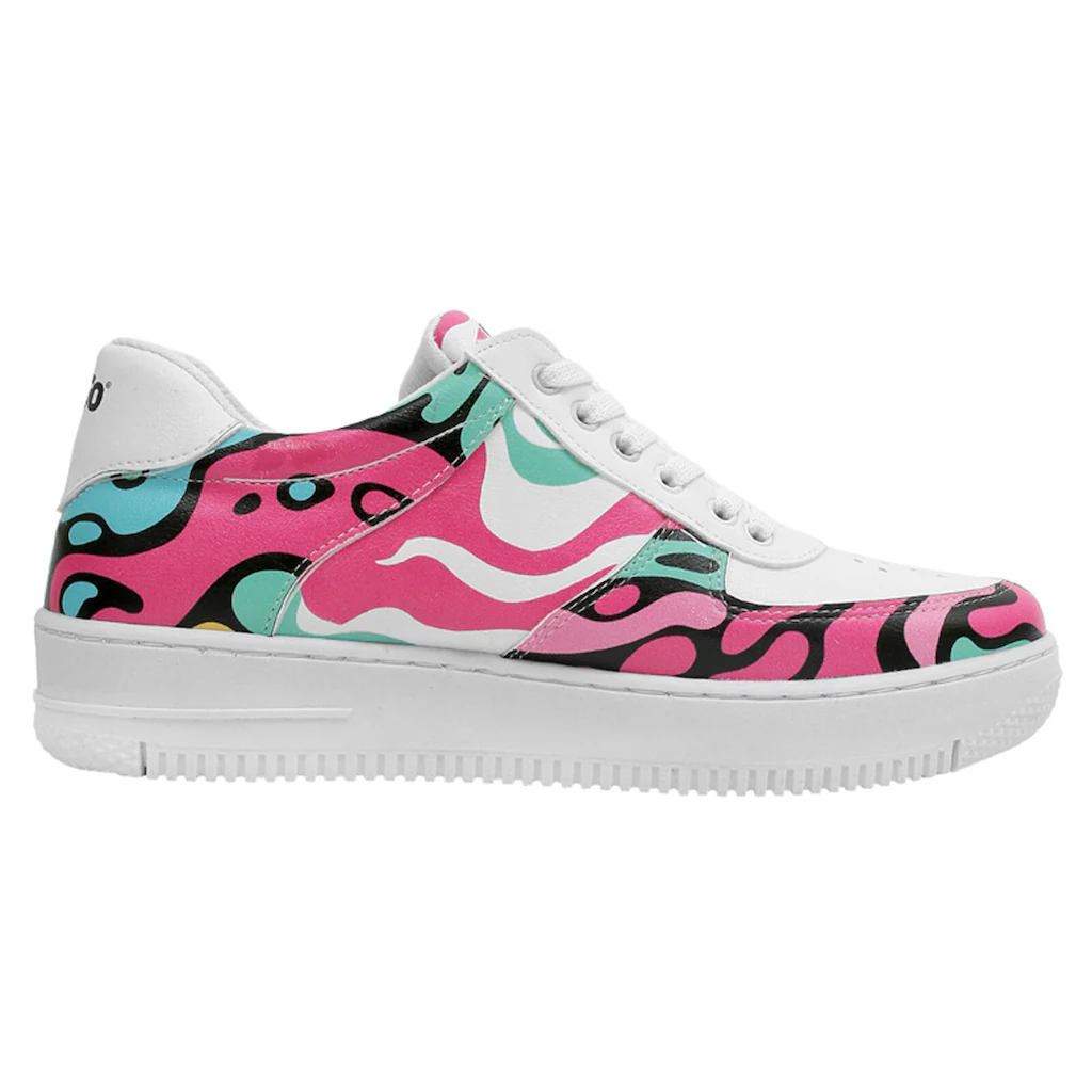 DOGO Sneaker »Damen Dice Sneakers Pop The Art Vegan Damen Sneaker / Female« Vegan