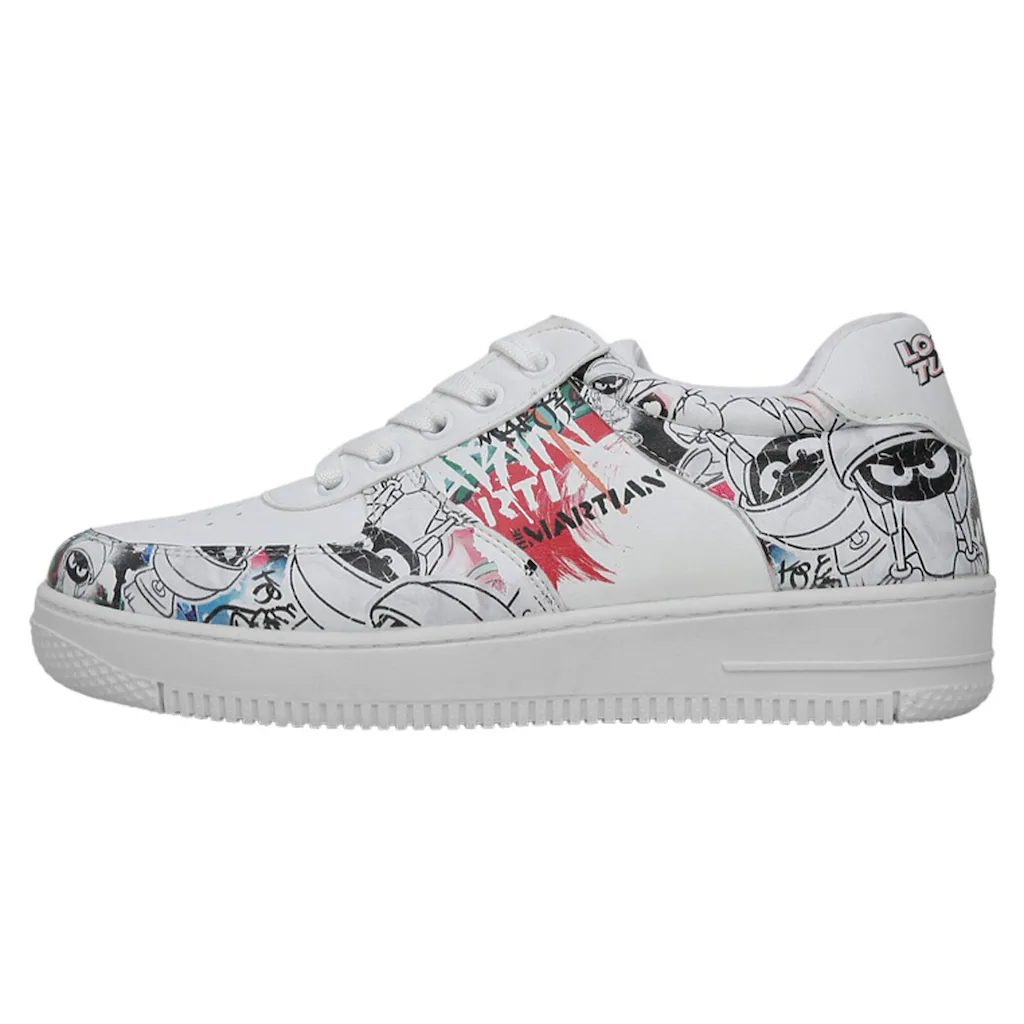 DOGO Sneaker »Damen Dice Wb Sneakers Marvin The Martian Stencil Vegan Damen Sn« Vegan